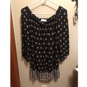 Off the shoulder long shirt/possible dress